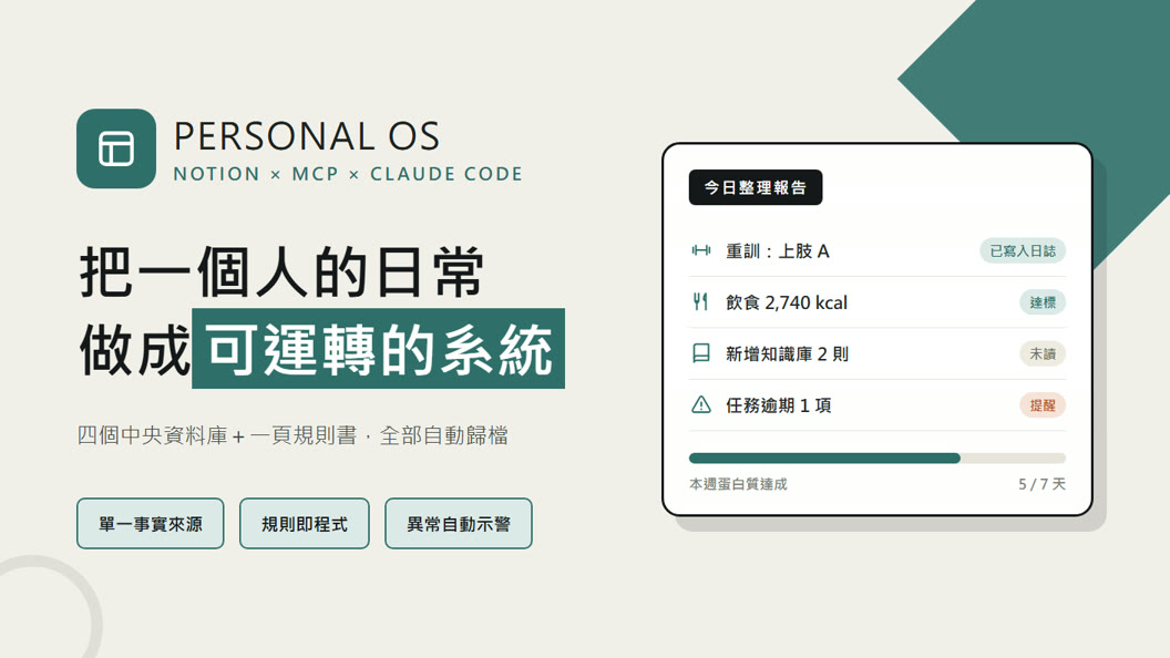 Notion 個人系統