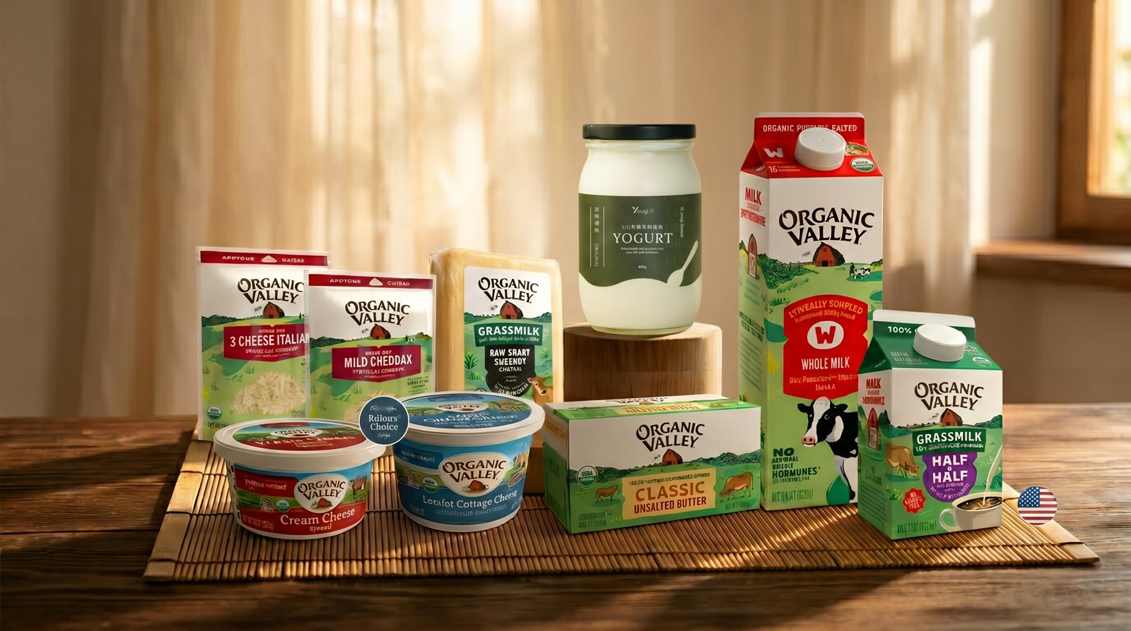 代理乳製品與自有優格
